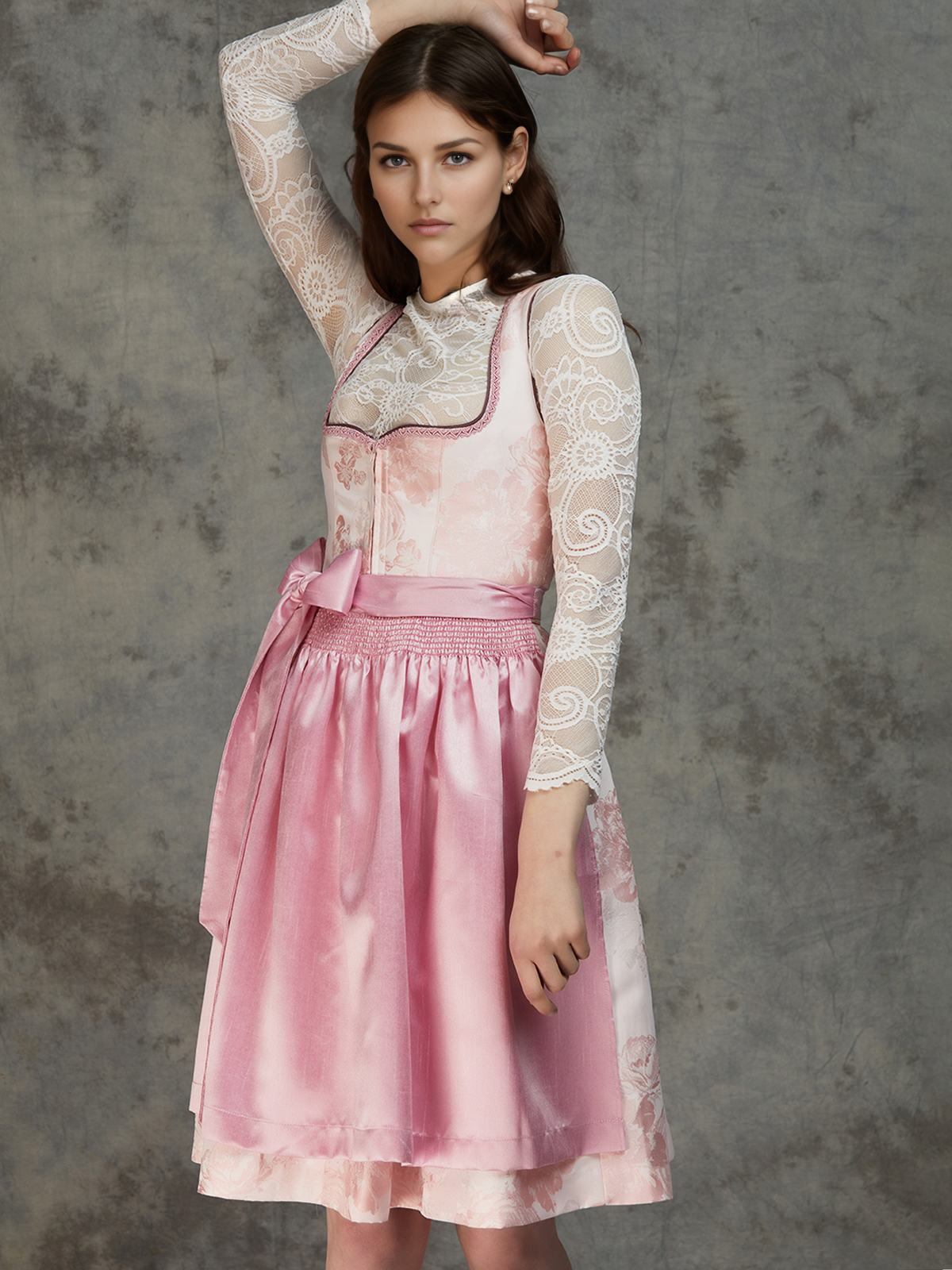 Dirndl in Blau
