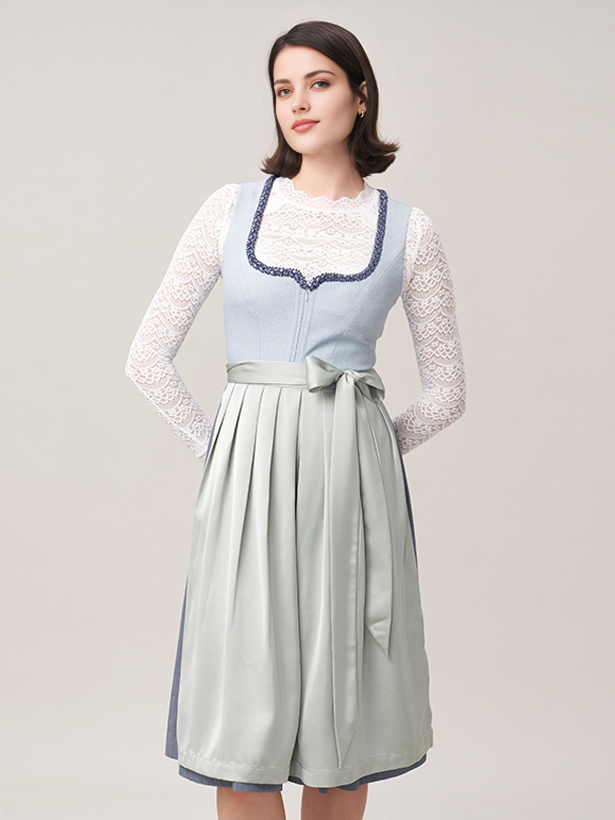 Dirndl in Blau – zeitlos und stilvoll