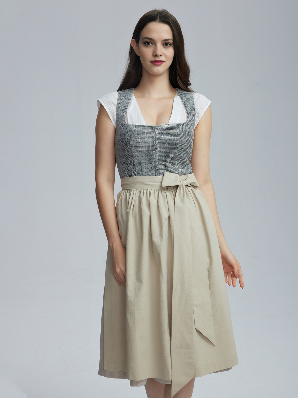 Elegantes grünes Dirndl als Inspirationsquelle