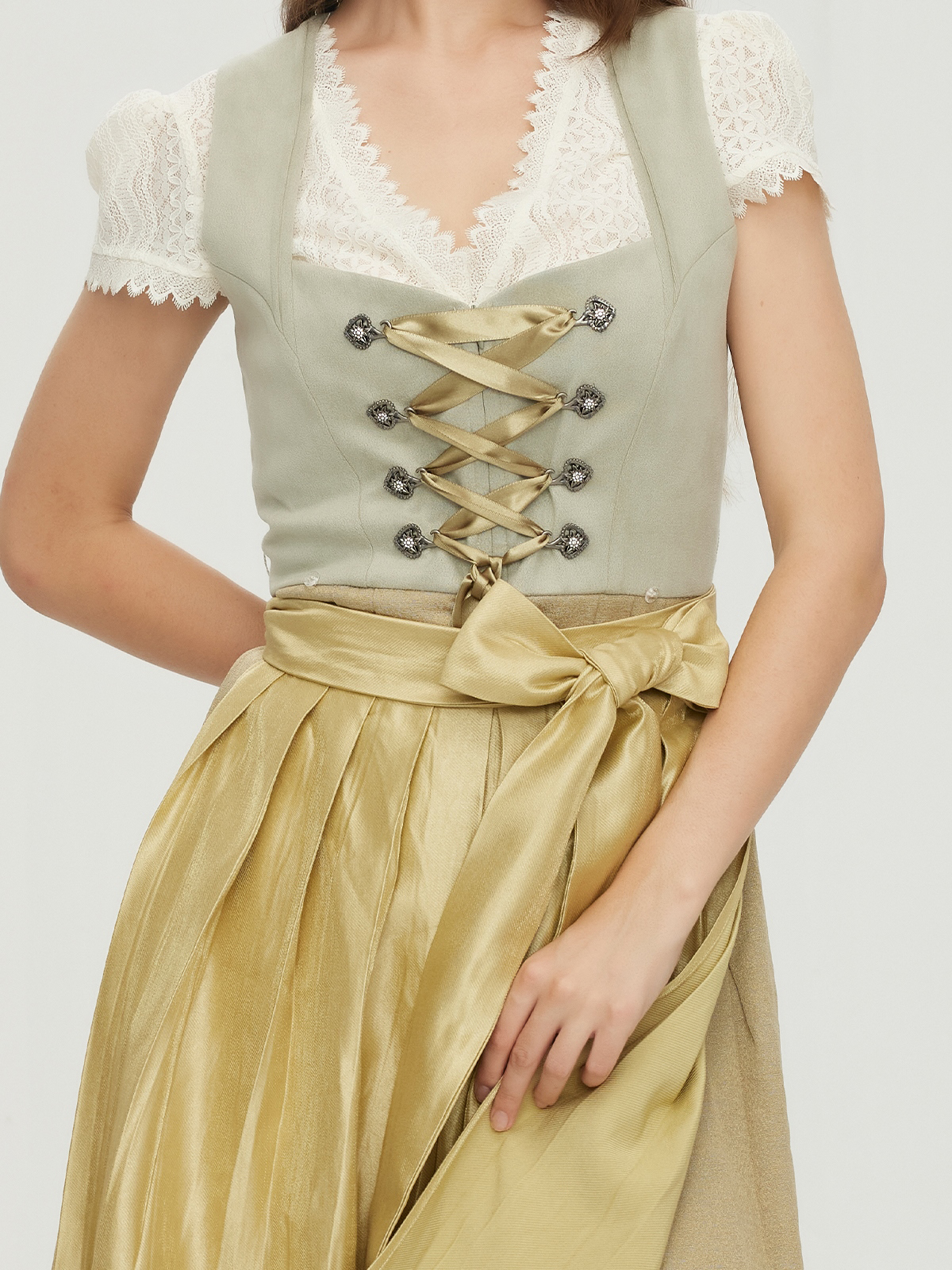 Ja Mei Dirndl in Grün
