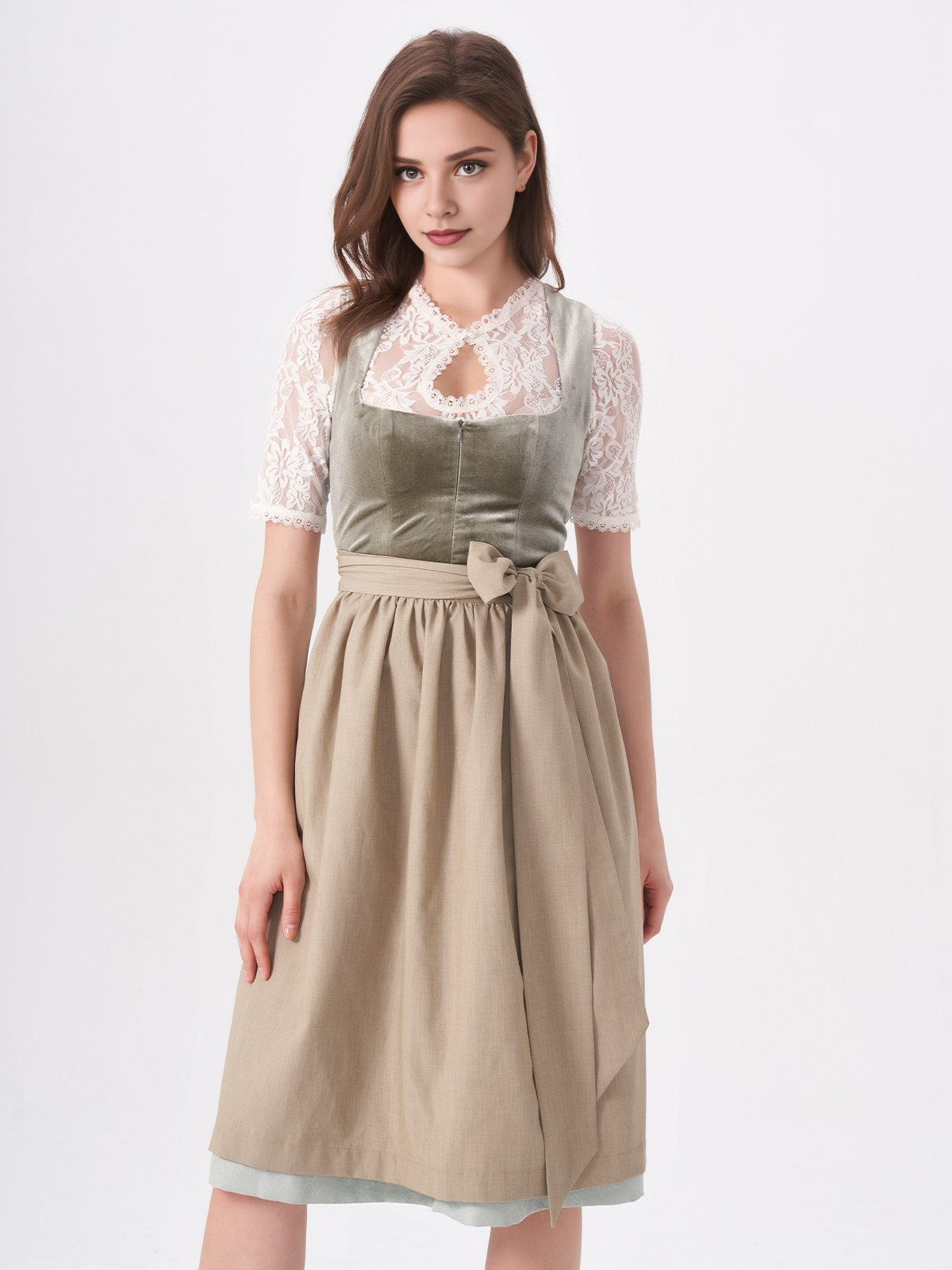 Grünes Dirndl – perfekt für festliche Anlässe