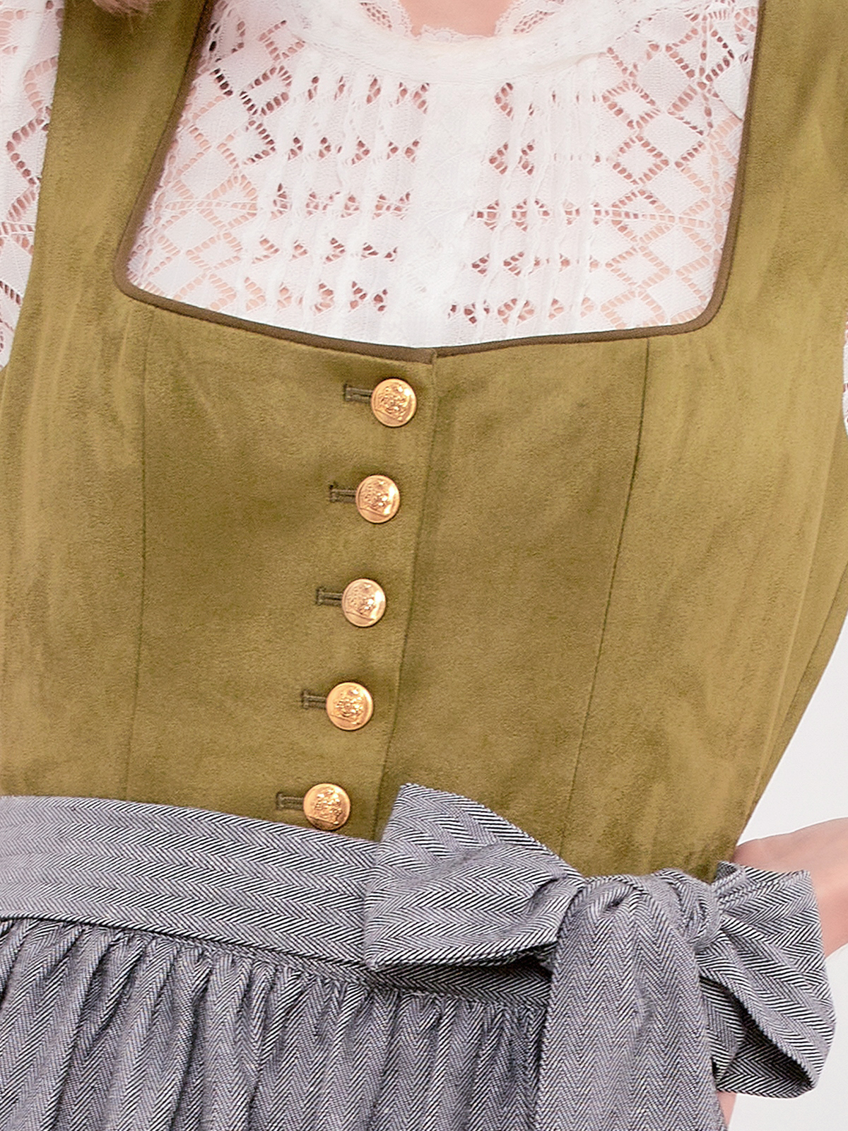 Dirndl in Grün – feminin und modern