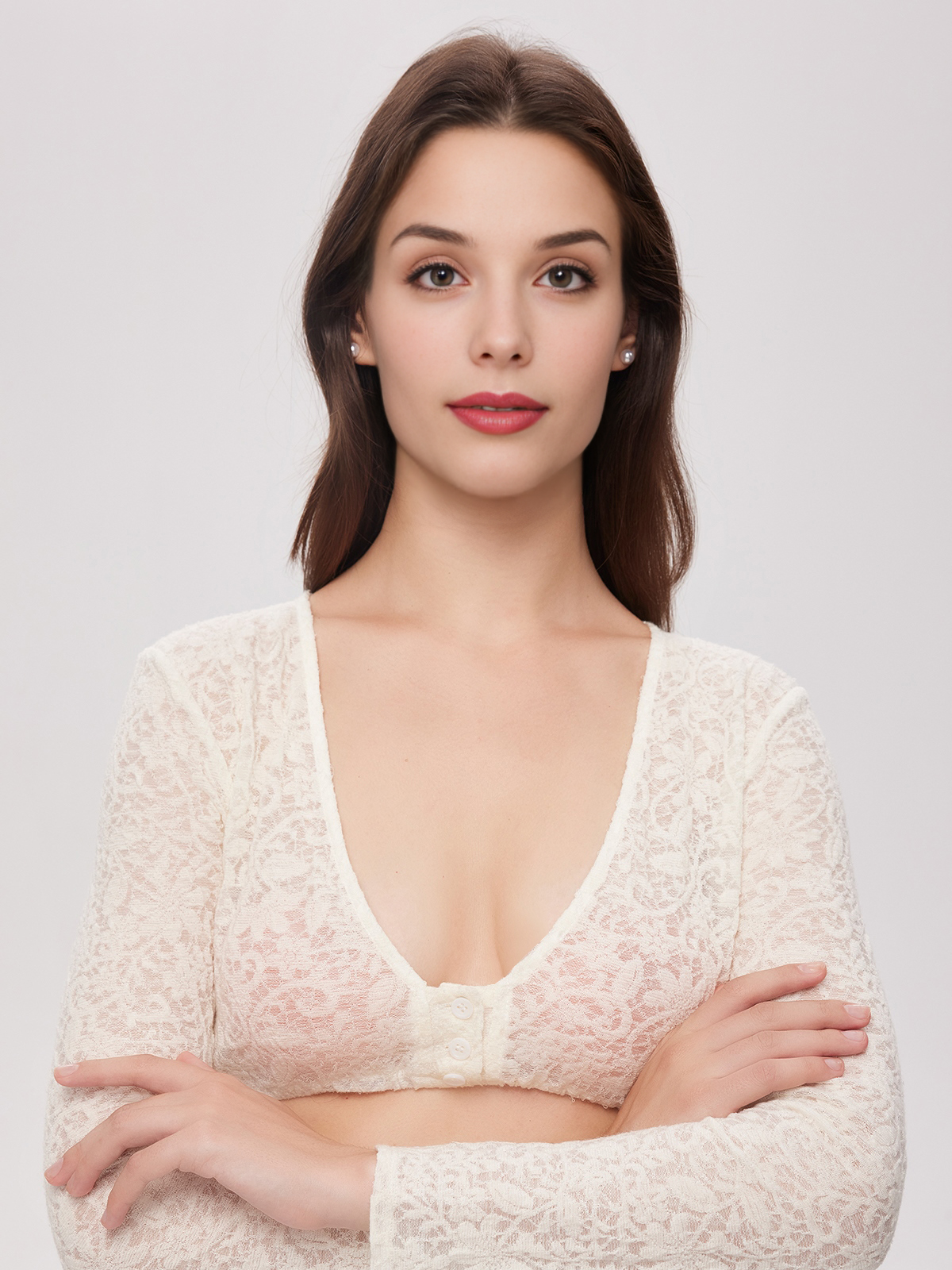 Modernes Dirndl mit leichter Bluse